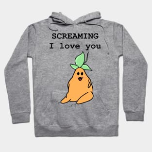 Screaming I Love You Mandrake Plant Hoodie